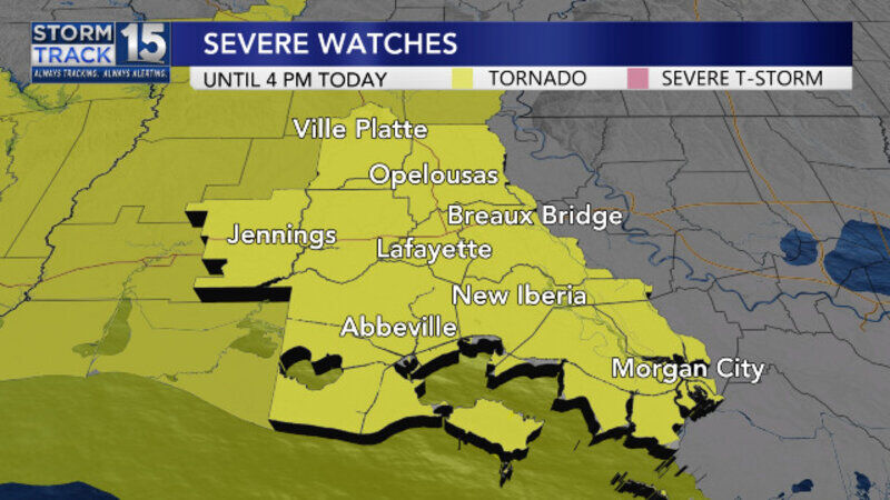 Storm Track 15 is Tracking a Severe Weather Threat