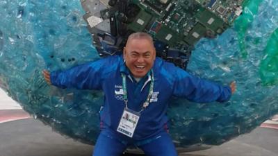 Samoan boxing coach Lionel Elika Fatupaito